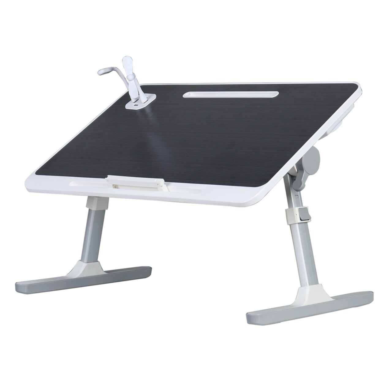 Laptop Bed Tray Table Height Angle Adjustable Laptop Bed Stand Portable Lap Desk With Foldable Legs Foldable Lap Tablet
